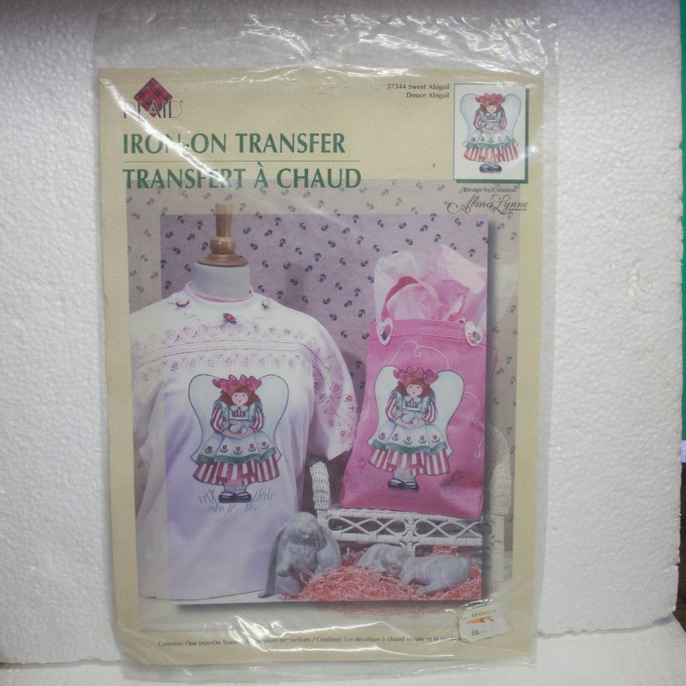 Vintage Plaid Iron-On Transfer 57344 Sweet Abigail